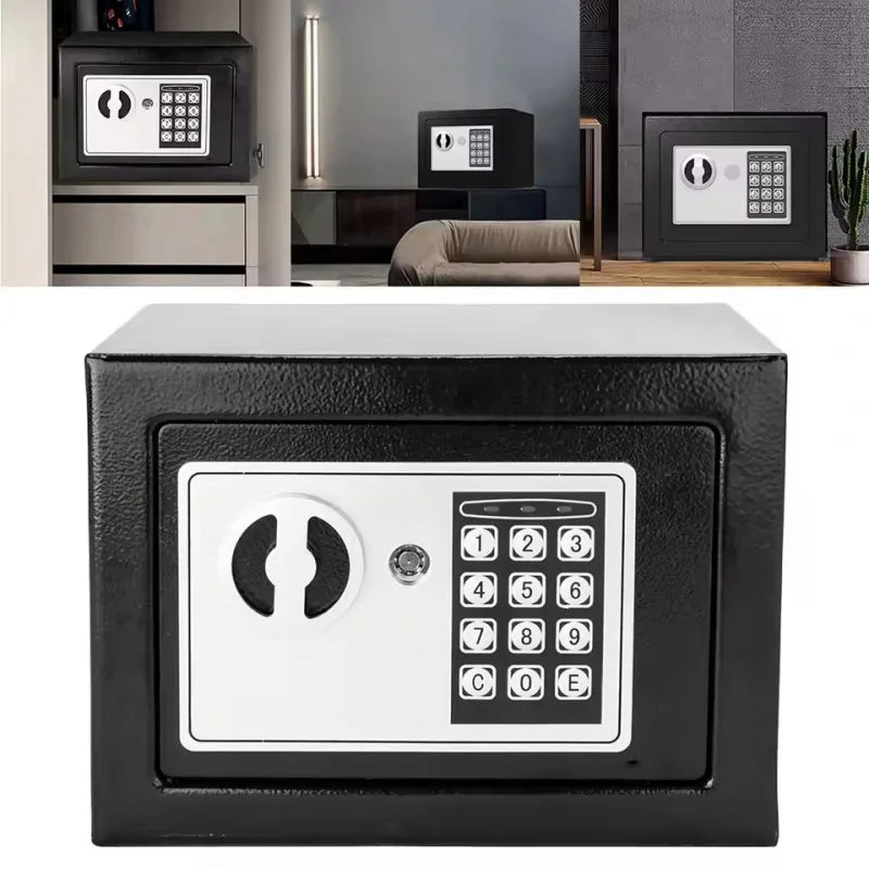 Electronic Digital Keypad Lock Security Box All Steel for Home fireproof file Cabinet fireproof lock box small Portable